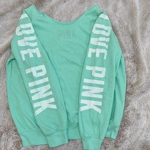 VS PINK long sleeve/ crewneck (light)